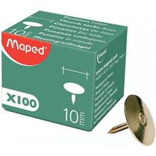 Boite de 100 Punaises Cuivre Maped - Réf.031102