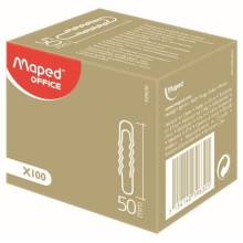 Boite de 100 Trombones Ondulés, 50mm - Maped