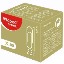 Boite de 100 Trombones Rond, 25mm - Maped