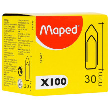 Boite de 100 Trombones Triangulaire, 30mm - Maped