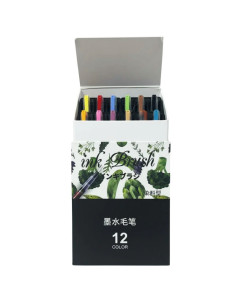 Boite De 12 Pinceaux Encre Superior AC-13