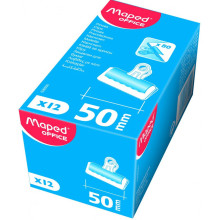 Boite de 12 Pinces à dessin 50mm - Réf.036550