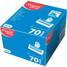 Boite de 12 Pinces à dessin 70mm - Réf.036570