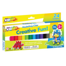 Boite de 24 Pâtes À Modeler Glitter - KidArt