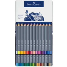 Boite de 48 Crayons de Couleur Aquarelle - Faber-Castell