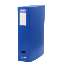 Boite De Classement En Plastique Dos 80mm ESSENTIAL Bleu