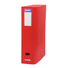 Boite De Classement En Plastique Dos 80mm ESSENTIAL Rouge