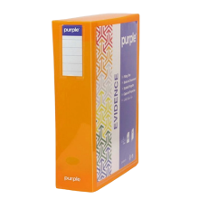 Boite De Classement Personnalisable Dos 60mm EVIDENCE Orange