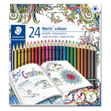 Boite De Crayons - 24 Couleurs - STAEDTLER - Noris® Colour 185