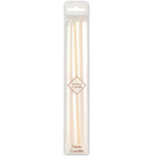 Bougies Blanc Nacré 2 pcs - Horizon Candle