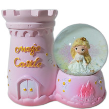 Boule De neige Led Avec Porte Stylo, Magic Castle