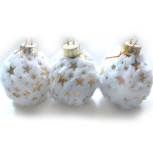 Boules de Décoration Noël GM, 3pcs - Réf.601150-35