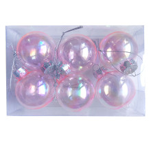 Boules de Décoration Noël MM, 6pcs - Réf.210619-80