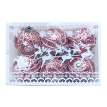 Boules de Décoration Noël MM, 6pcs - Réf.601150-27
