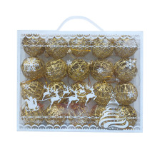 Boules de Décoration Noël PM, 20pcs - Réf.601150-126