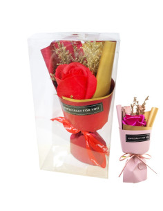 Bouquet Rose Éternelle Artificielle, Especially For You