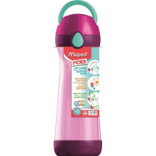 Bouteille à Eau MAPED Concept Rose, 580 ml - Réf.871616