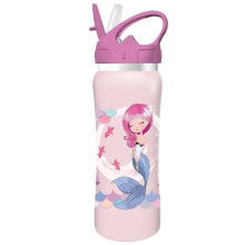 Bouteille à Eau MUST Mermaid Vibes en Acier Inoxydable 500ml - Réf.585698