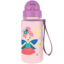 Bouteille à Eau MUST PCTG Happy Fairy 400ml pour enfants avec Paille - Réf.585681