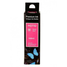 Bouteille D'encre Adaptable Premium Ink HP HGT52 100 ML - Magenta