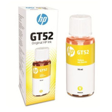 Bouteille D'encre Originale HP GT52 Jaune