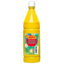 Bouteille de Gouache Liquide Basic 1L, Jaune - Jovi