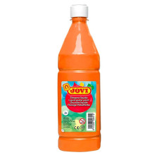 Bouteille de Gouache Liquide Basic 1L, Orange - Jovi