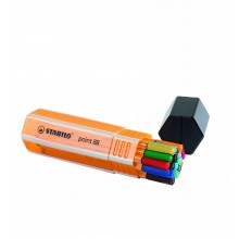 Box De 20 Stylo-Feutres Fine Point 88 - Stabilo