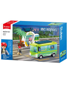 Bus Electrique à Construire + Metropolis Station Centrale 262 pcs - Sluban