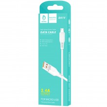 Cable Chargeur Android Denmen 2.4A - Réf.D01V
