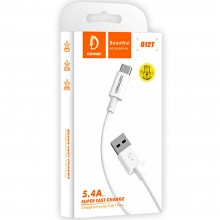 Cable Chargeur Type-C Denmen 5.4A - Réf.D12T