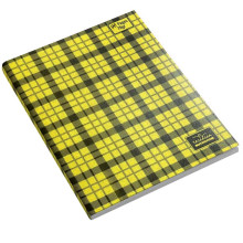 Cahier à Carreaux 17x22 Jaune, 96 pages - Yamama