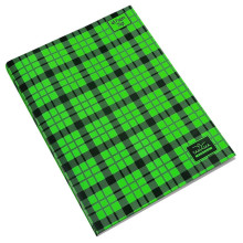 Cahier à Carreaux 17x22 Vert, 48 pages - Yamama