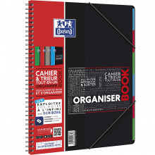 Cahier & Trieur Organiser Book OXFORD 4en1