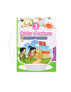 Cahier d'écriture - 3ème Année Primaire