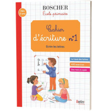 Cahier d'écriture N°1, Dès 5 ans - Boscher Primaire - Belin Education