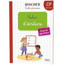 Cahier d'écriture Spécial Gauchers, Dès 5 ans - Boscher Primaire - Belin Education