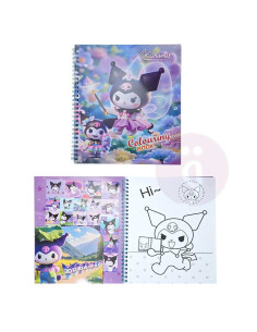Cahier de Coloriage Kuromi Créatif avec Dessins