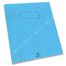 Cahier Piqué 17x22 Uni Bleu, 96 pages - Selecta