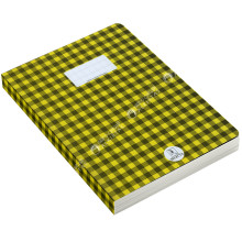 Cahier Piqué à Carreaux 17x22 Rouge, 400 pages - Selecta