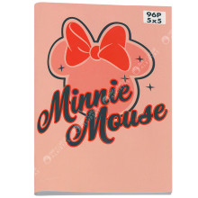 Cahier Piqué A4 Disney, 96 Pages - Yamama