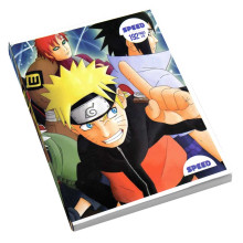 Cahier Piqué Anime 17x22, 200 Pages - Vilaluxe