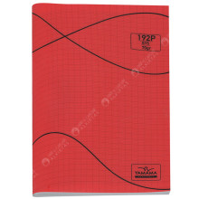 Cahier Piqué Seyes A4 BMV Rouge, 192 Pages - Yamama