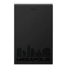 Cahier Spirale Megapolis, A4 - ErichKrause