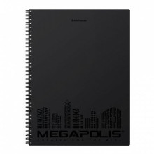 Cahier Spirale Megapolis A6, 80F - ErichKrause