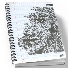 Cahier Wireo A4 Fantaisie 300 Pages - Ko