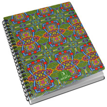 Cahier Wireo Arabesque 17x22, 400 pages - Selecta