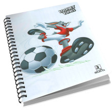 Cahier Wireo Cartoon 17x22, 400 pages - Selecta
