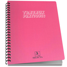Cahier Wireo Travaux Pratiques Pastel A4, 200 pages - Selecta
