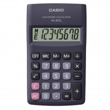 Calculatrice de Poche/Bureau Casio HL-815L-BK 8 Chiffres